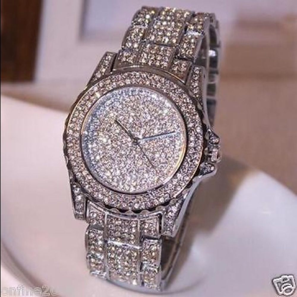 Crystal Rhinestone Lady Quartz Watch